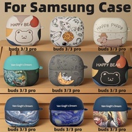 for Samsung Galaxy Buds3/buds 3 Pro Shockproof Headphone Case Cover Galaxy Buds 3 pro Shockproof Sil