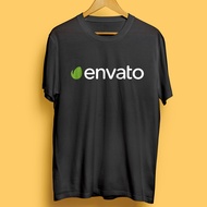 Short-Sleeved Cotton T-Shirt With Logo Print Envato