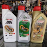 4T CASTROL 4T ACTIV ACTIVE  SAE40 / GO 20W40/ ACTIV 20W40 / POWER1 10W40 CASTROL