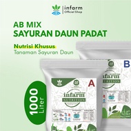 INFARM - Nutrisi AB Mix Besar Sayuran Daun Pupuk Hidroponik1000 Liter