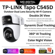 [READY STOCK] TP-Link Tapo C545D CCTV Outdoor Dual Lens Pan/Tilt Security WiFi Camera AI Tracking