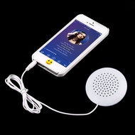 Mini White 3.5mm Pillow Speaker for MP3 MP4 Player iPhone iPod CD Radio