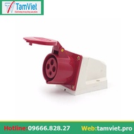 [BEST Selling PRODUCT] 3-phase 32A 4-pin industrial wall socket (fixed)