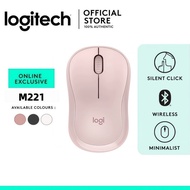 Logitech M221 Wireless Mouse, Silent Buttons, 2.4 GHz with USB Mini Receiver, 1000 DPI Optical Track