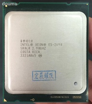 Intel Xeon E5 2690 E5 2690 8 Core 2.9G SROL0 C2 LGA2011 CPU 100ทำงานอย่างถูกต้อง PC เซิร์ฟเวอร์โปรเซสเซอร์เดสก์ท็อป