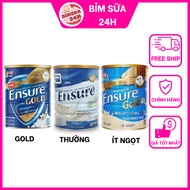 Ensure Gold powdered milk, Regular Ensure, Ensure Gold less sweet (400/800g can)