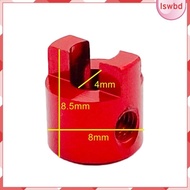 [lswbd] 2-4pack RC Boat Drive Metal Dog Shaft for RC Boat Drive Shaft Parts 4mm red