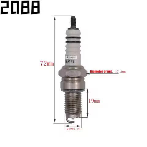 Universal Motorcycle Iridium Spark Plug A7TC D8TC B7TC D8RTI For Suzuki Yamaha Honda BMW Kawasaki KT