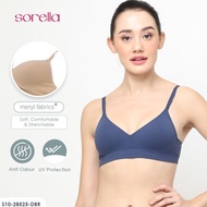 SORELLA [Import] Seamless Bra S10-28525Bdbl - Dark Blue (Cup B) Fast Delivery