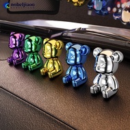 NOBELJIAOO Car Colorful Bear Interior Decoration Car Center Console Ornaments Cute Personalized Desk