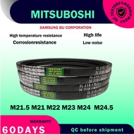 MITSUBOSHI Triangle Belt M21 M21.5 M22 M23 M24 M24.5 Drive Belt Washing machine drive belt
