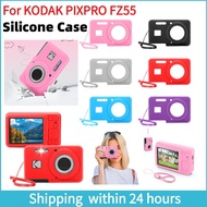 For KODAK PIXPRO FZ55 Soft Silicone Protective Case Wear Resist Slim Fit Camera Bag Lightweight Came