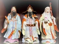 福祿壽三星-陶瓷古玩