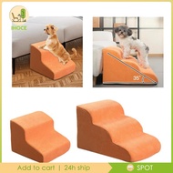 [Ihoce] Dog Stairs for Small Dogs Portable Soft Non Slip Pet Stairs for Car Bed Sofa