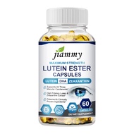 Eye Vitamins Lutein Zeaxanthin & Bilberry Extract - Supports Eye Strain Dry Eyes and Vision Health -
