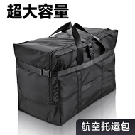 Taiwan Large Capacity Luggage Bag 158 Air Consignment Overseas School Moving Zimbu Waterproof Foldin
