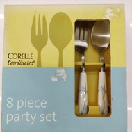 Corelle Coordinates 8 piece Party Set(Shadow Iris)
