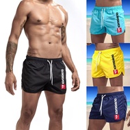2023 Trendi Celana Pendek Pantai Pria Musim Panas Klasik Pria Celana Pendek Fashion Pantai Kasual Harian Olahraga Berenang Berselancar Celana Pendek Kebugaran