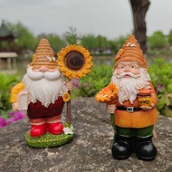 Bee Festival Gift Outdoor Dwarf Dwarf Ornaments Garden Resin Statue Decoration Dwarf Artificial Craf