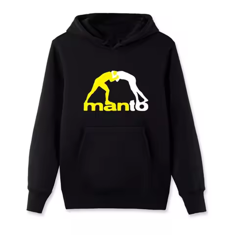 D Men Streetwear Spring Autumn Sweatshirt New MANTO Brazilian Jiu Jitsu Men's Black Hoodies Print Ho