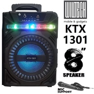 [KTX-1301] Wireless Portable Bluetooth Speaker With Led Light With Mic