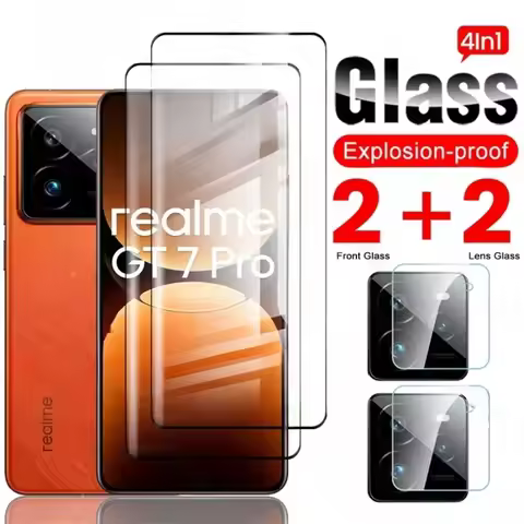 Realmi GT7 Pro Case 4 In 1 Camera Protective Glass for RealmeGT7Pro Realme GT 7 Pro 7Pro GT7Pro 5G C