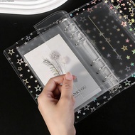 CLEIGHTEEN8H Photocard Binder Sheets, Transparent PP Acid Free Multiple Pockets Sleeve, A6 Photo Alb