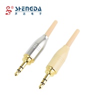 Menjual palam fon kepala 3.5mm dengan benang luaran sepenuhnya daripada tembaga SB433-G-SKI palam fo