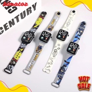 Cod Jam Tangan Elektronik Anak Jam Tangan Layar Sentuh Jam Tangan Elektronik Kotak Kartun Lucu