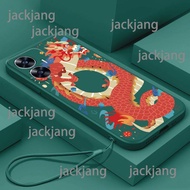 เคส OPPO REALME C55 REALME NARZO N53 REALME C53 REALME C51 REALME NOTE 50นักบินอวกาศลวดลายมังกรปีเคส