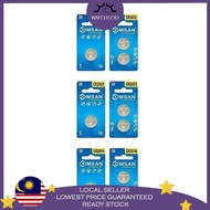 [🔥100% ORIGINAL🔥] COMSAN Lithium Alkaline Battery CR2032 CR2025 CR2016 CR1220 LR44 LR1130 LR41 377A 