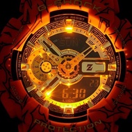 Asli Jam Tangan Pria G-SHOCK X ONE PIECE ANIME ORIGINAL CASIO FULL SET PROMO ! GA-110 LAMPU OTOMATIS