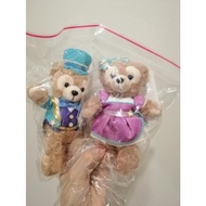 100% original Tokyo Disneysea Duffy and friend Shellie May Plush Keychain