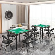 （in stock）Chess Table Folding Mahjong Table Chess Table Foldable Dormitory Table Dining Table Home Hand Code Sparrow Chess Table