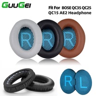 Guugei 1 Pair EarPads For BOSE QC35 QC25 Ear Pads QC15 AE2 SoundTrue BOSE QuietComfort Headphone Pad Replacement Parts