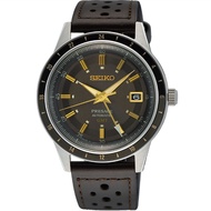 Brand New Seiko Style 60s Presage Automatic Black Dial Watch SSK013 SSK013J1 SSK013J