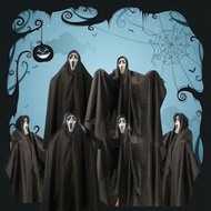 Adult Kids Skull Costume Halloween Cosplay Costume Starwars Cloak Costume Jedi Vader Kids Adults