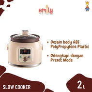 Emily Slow Cooker 2L / Rice Cooker