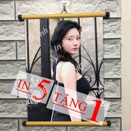 In ảnh treo tường theo yêu cầu kích thước A4 ( 20x30 ) A3 ( 30x40 ) 40x60 cm gồm sáo treo tặng đin