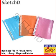 Business File folio Kiky Plastic Acco Snelhekter bone folder