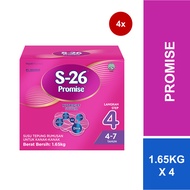 [Carton of 4] S-26 Promise Milk Formula Powder (1.65kg)