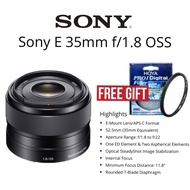 Sony 35mm F/1.8 OSS E-Mount Lens/APSC Format original (1 years warranty)Sony 35mm Sony 35mm Sony 35m