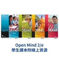 < Liwen Campus Purchase > [Open Mind 2/e] Student Book with Webcode (Asian Edition) Starter~Level 3
