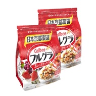 Calbee Fruits & Granola Original 380g. (2 Packs)