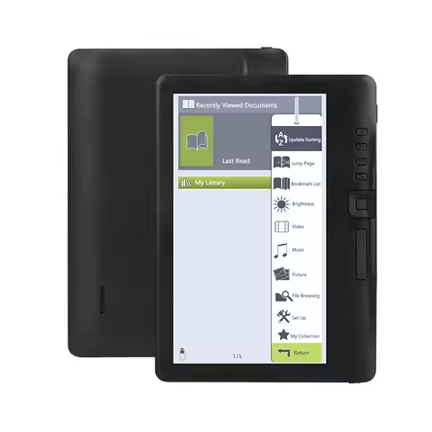 Portable 7inch Ebook Reader Colorful Screen Supports Memory Card Digital Book Read E‑book Read E‑boo