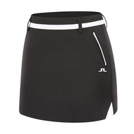 new2024 เวอร์ชั่นเกาหลีของ J.lindeberg Mark Golf Skirt Summer Women S Sports Pants Skirt Stretch All