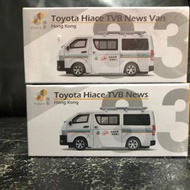 Tiny 城市 83 第1,2版 合金車仔 — 豐田 Hiace TVB 新聞車