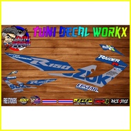 ✤ ◱ △ Suzuki Raider 150 MOTOGP Edition 2020 Carb Stock Decals (ORIG BLUE) w/ Freebies