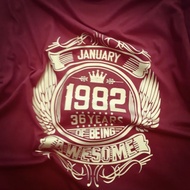 Birthday Tee Vintage 💯Cotton BFF Best Friend Family Couple T-Shirt