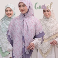Hijab Galeria Bidang 60 Aritachi Printed COMEL Awning Mudah Bentuk